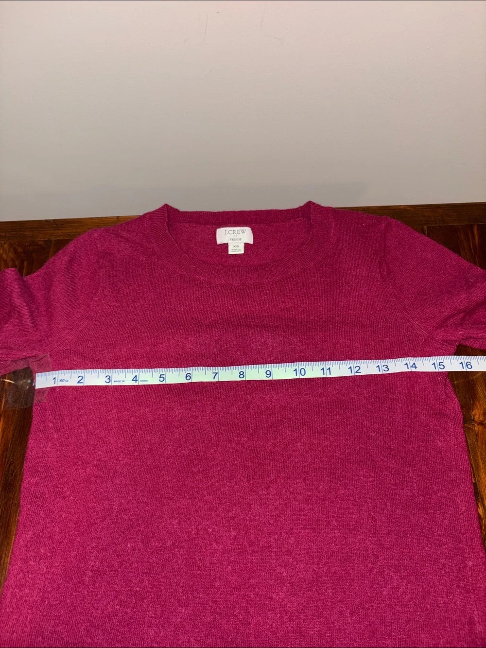 J Crew Teddie Wool Blend Sweater Size XS